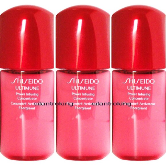 New 3 x 10ML Shiseido Ultimune Power Infusing Concentrate - Picture 1 of 1